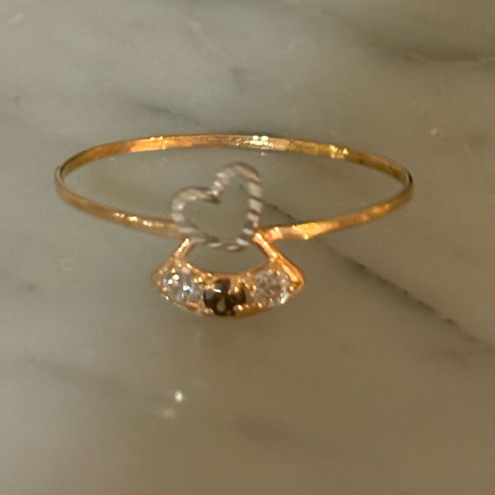 18k gold ring
